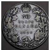 Canada 50 Cents 1920 Small 0