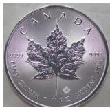 Canada $5 Maple Leaf Silver Bullion Series 2022