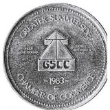 1983 Greater Summerside P.E.I Abegweit Trade Dolla