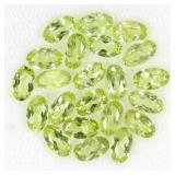 Oval Cut Natural Unheated Top Rich Green Peridot 2