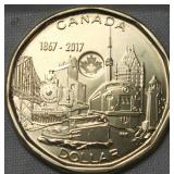 Canada $1 2017 Connecting Confederation