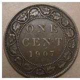 Canada Large Cent 1907