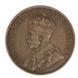 1918 Canada Large Cent Coin