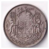 Canada 50 Cents 1944 Maple Leaf