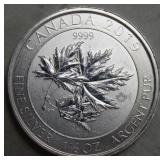 Canada $8 2016 Maple Leaf 1.5oz Silver Bullion