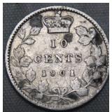 Canada 10 Cents 1901