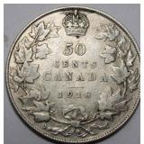 Canada 50 Cents 1918