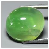 17.73ct 15.3x13.3mm Oval Cabochon Natural Green Pr