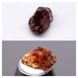 2.00ct 8x5.5mm Rough Natural Champagne Zircon - Un