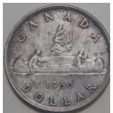 Canada Silver Dollar 1950
