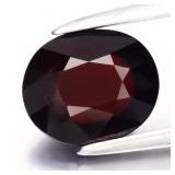 1.93ct 8.3x7mm VS Oval Natural Orangish Red Garnet