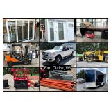 Window World Inventory Reduction - CAT TL943 Telehandler, Doosan Forklift, Trailers, & Much More!