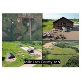 15 Beautiful Country Acres in 2 Parcels with Quality Amish-Built Home Near Milaca