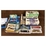 HO train and building lot