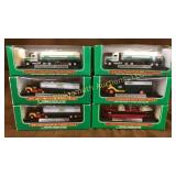 6 Hess mini trucks