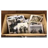 Autograph pictures, B&W photos