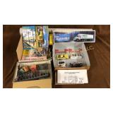 1987 China Hess tk, HO & N train items, amoco
