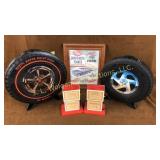 Hot wheels cases, juice machines, post adv.