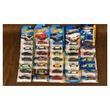 35 Hot Wheels vehicles
