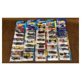 35 Hot wheels vehicles