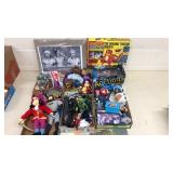 Lot of toys, figures, plush