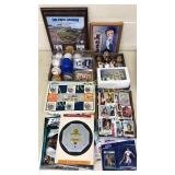 Sports lot, signed balls, cards etc.