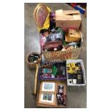 Large lot toys, toy parts misc