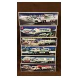 6 Hess trucks most boxes dirty