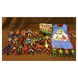 Large MOTU Heman, TMNT lot