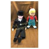 Charlie McCarthy ventriloquist, talking beanie