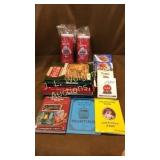 Coca-Cola, planters peanuts collector guides etc.