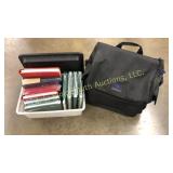 Scrapbooks, creative memories bag