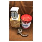 Scale, chip tin, cherry stoner