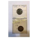 1903 Indian head cent,09 vdb Lincoln
