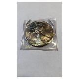 1990 1OZ silver eagle