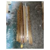 VINTAGE RULERS & YARD STICKS