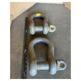 2 - 1 1/2' SHACKLES