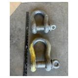 2 - 1 1/2' SHACKLES