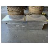 ADRIAN STEELE DIAMOND PLATE TOOL BOX