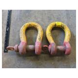 2 - 1 1/2' SHACKLES