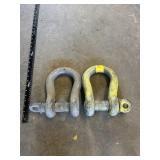 2 - 1 1/2' SHACKLES