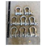 8 -  3/4' SHACKLES