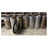 LARGE DIAMETER INSULATED STOVE PIPE W/CAP