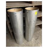 2 ROLLS OF STAINLESS STEEL SHEETING