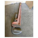 RIDGID 48' PIPE WRENCH