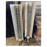 2 ELECTRIC HEATERS