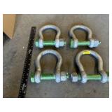 4 HOLLAND 4 3/4 TON SHACKLES