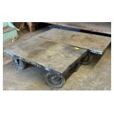 2 ROLLING FLAT CARTS