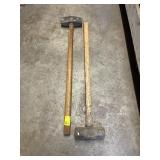 2 SLEDGE HAMMERS