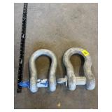 2 - 1/2' SHACKLES